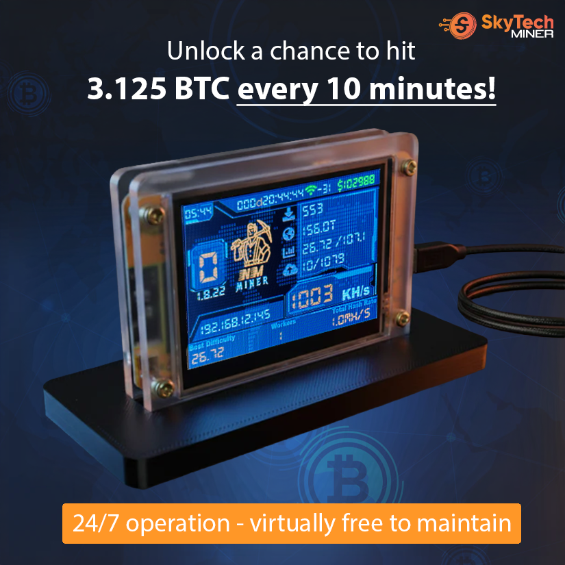 SkyTech Bitcoin Solo Miner